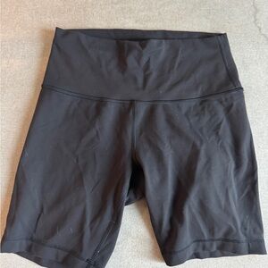 lululemon athletica Wunder Under Black Bike Shorts